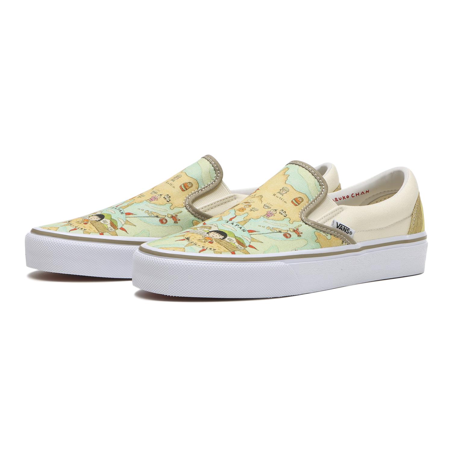 VANS】 ヴァンズ SLIP ON スリッポン V98CF MARUKO CHIZU/NATURAL