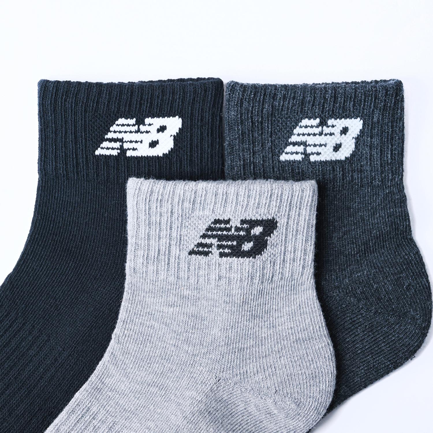 しょうしょう New Balance】 ニューバランス U ミッドレングス3Pソックス
