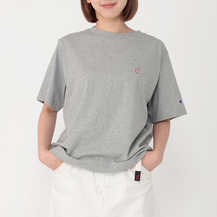 CHAMPION �V���[�g�X���[�u�e�B�[�V���c 070 OXFORD GRAY