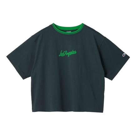 CHAMPION ウィメンズショートスリーブシティーロゴTシャツ