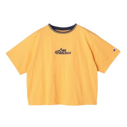 CHAMPION ウィメンズショートスリーブシティーロゴTシャツ