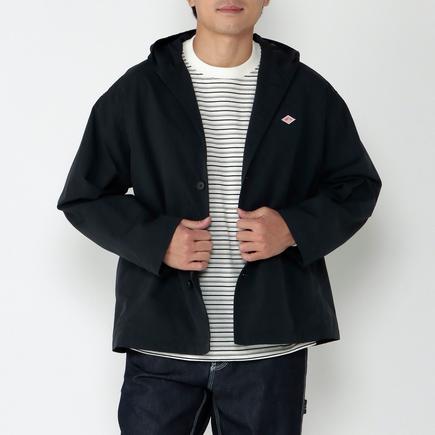 DANTON ナイロンタッサーフーデッドジャケット