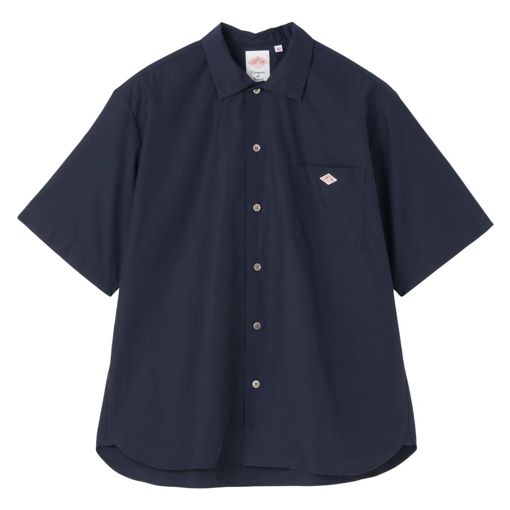  DANTON DANTON Work Shirt S/S画像1