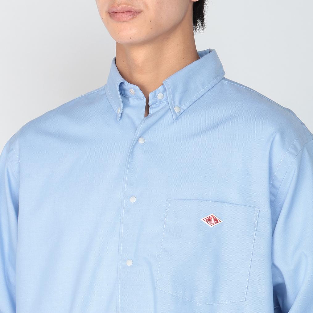  DANTON DANTON Dot Button B.D. L/S Shirt画像4