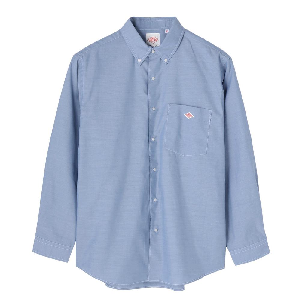  DANTON DANTON M's Dot Button B.D. L/S Shirt画像1