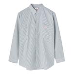 WHI/GRN STRIPE