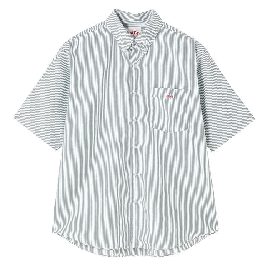  DANTON DANTON M's Dot Button B.D. S/S Shirt画像1