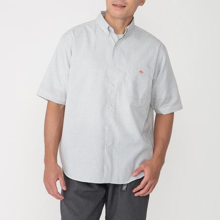 DANTON メンズドットボタンボタンダウン S/S シャツ