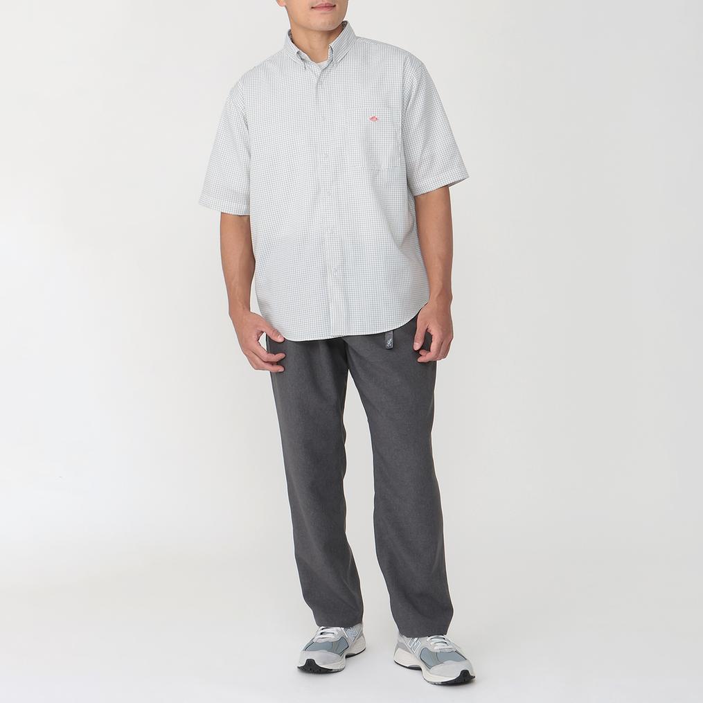  DANTON DANTON M's Dot Button B.D. S/S Shirt画像2