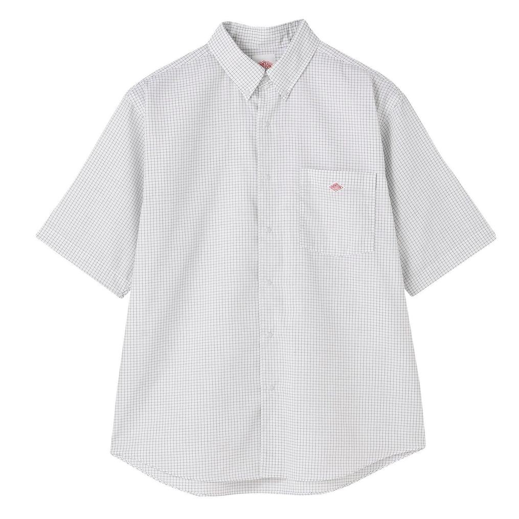 DANTON DANTON M's Dot Button B.D. S/S Shirt画像6
