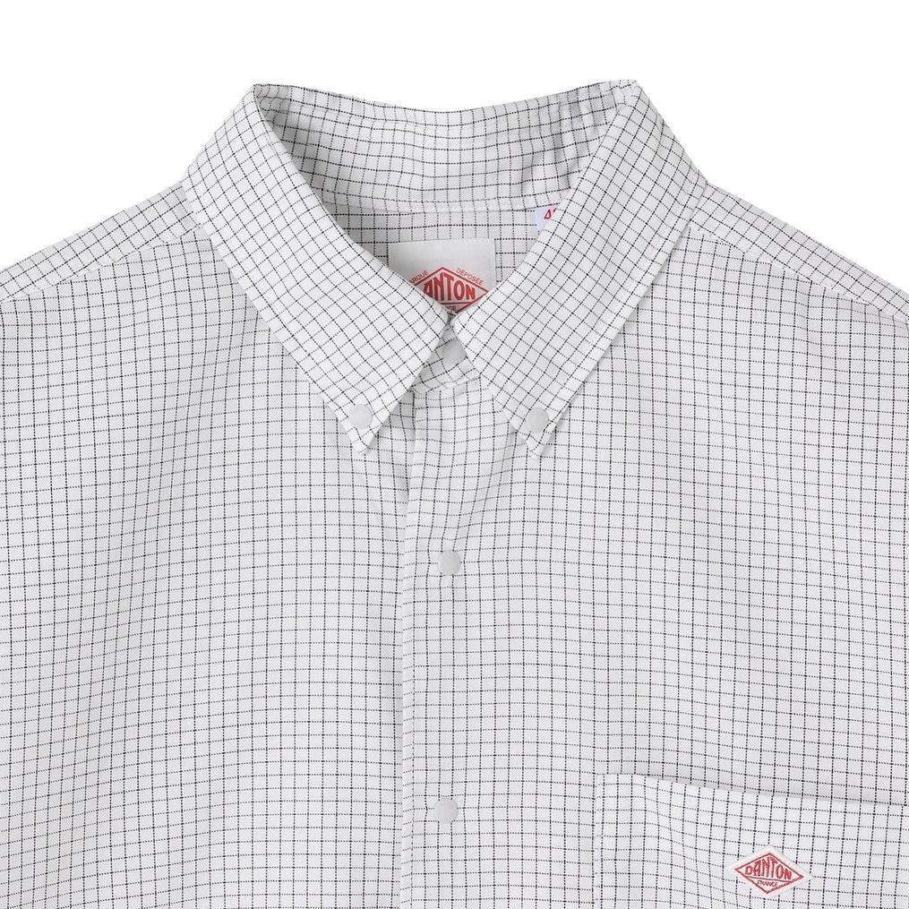  DANTON DANTON M's Dot Button B.D. S/S Shirt画像7