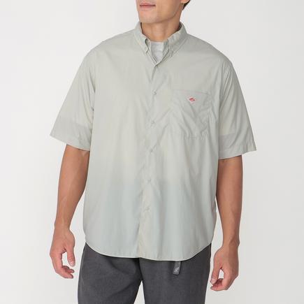 DANTON メンズドットボタンボタンダウン S/S シャツ