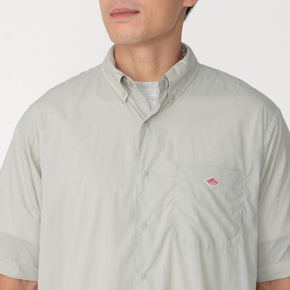  DANTON DANTON M's Dot Button B.D. S/S Shirt画像4