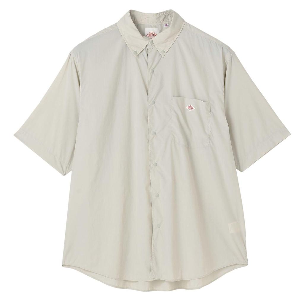  DANTON DANTON M's Dot Button B.D. S/S Shirt画像6