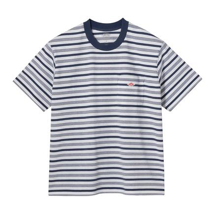 DANTON メンズ ポケットTシャツ