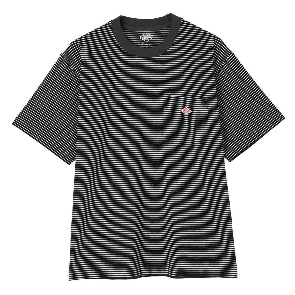  DANTON DANTON M's Pocket T-Shirt画像1