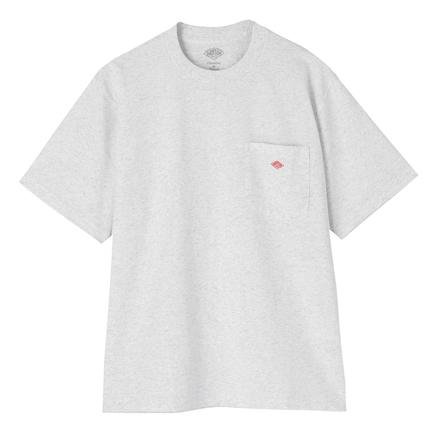 DANTON メンズ ポケットTシャツ