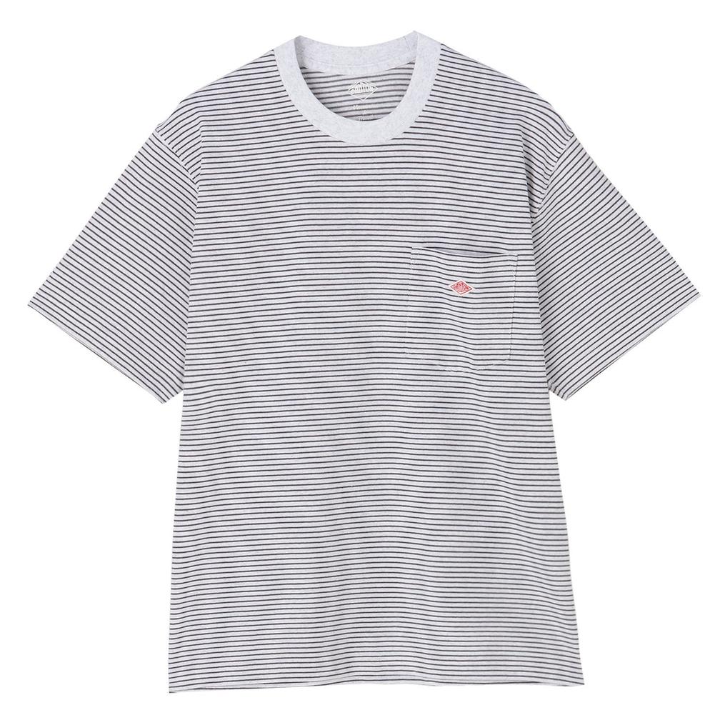  DANTON DANTON M's Pocket T-Shirt画像1