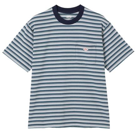 DANTON メンズ ポケットTシャツ
