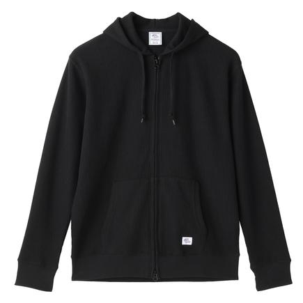 JEMORGAN CVC ワッフルジップパーカー