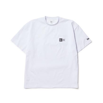 NEW ERA ユーティリティー オーバーサイズド Tシャツ ボックスロゴ