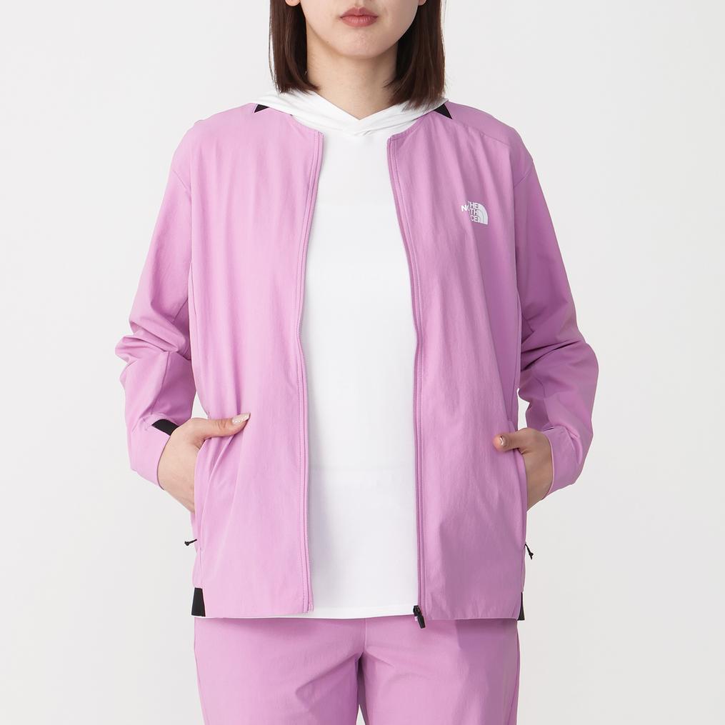 モデル：161cm / 着用サイズ：M THE NORTH FACE THE NORTH FACE Flexible Roundneck Jacket画像1