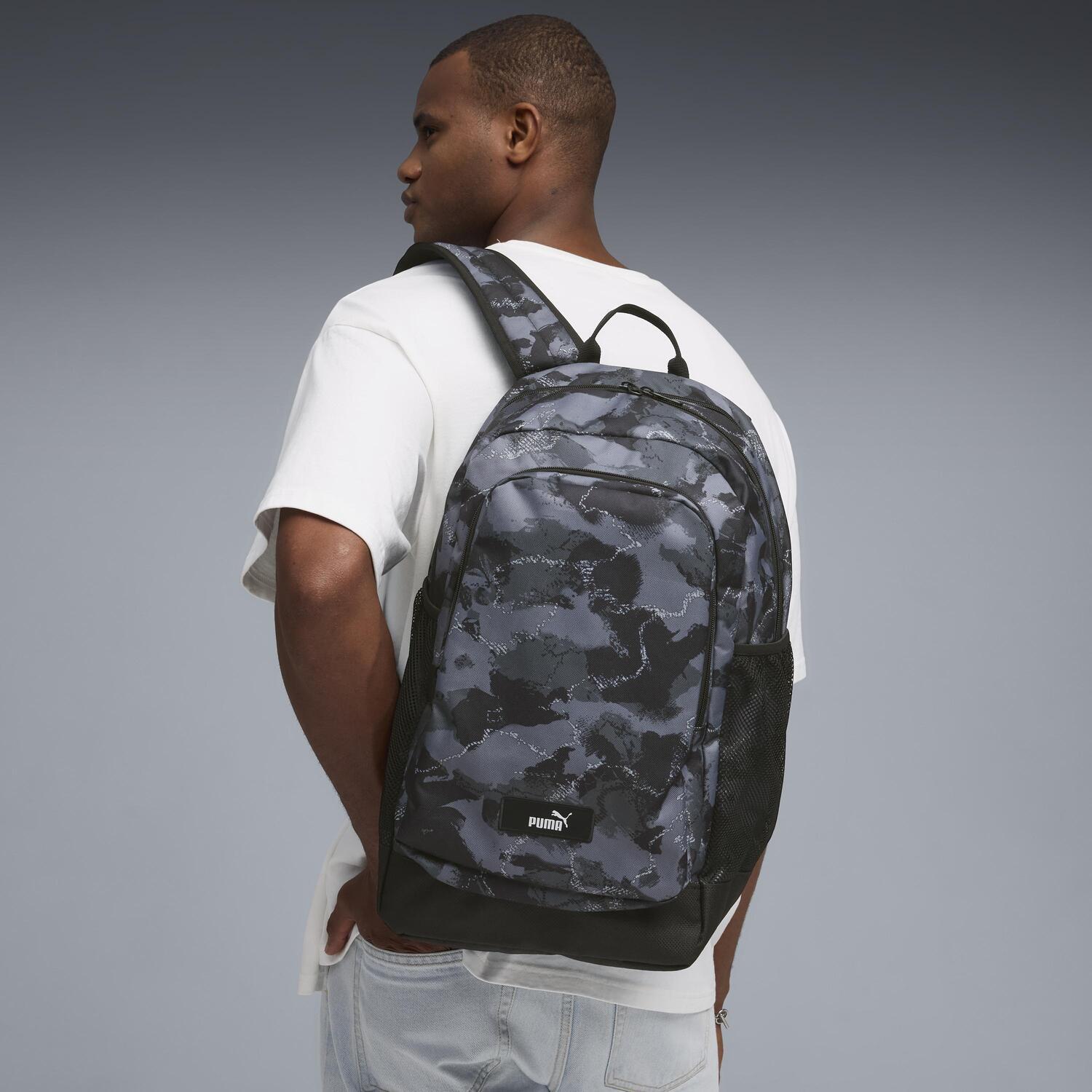 PUMA】 プーマ U ACADEMY AOP BACKPACK バッグ 091150 21BK/CAMO AOP