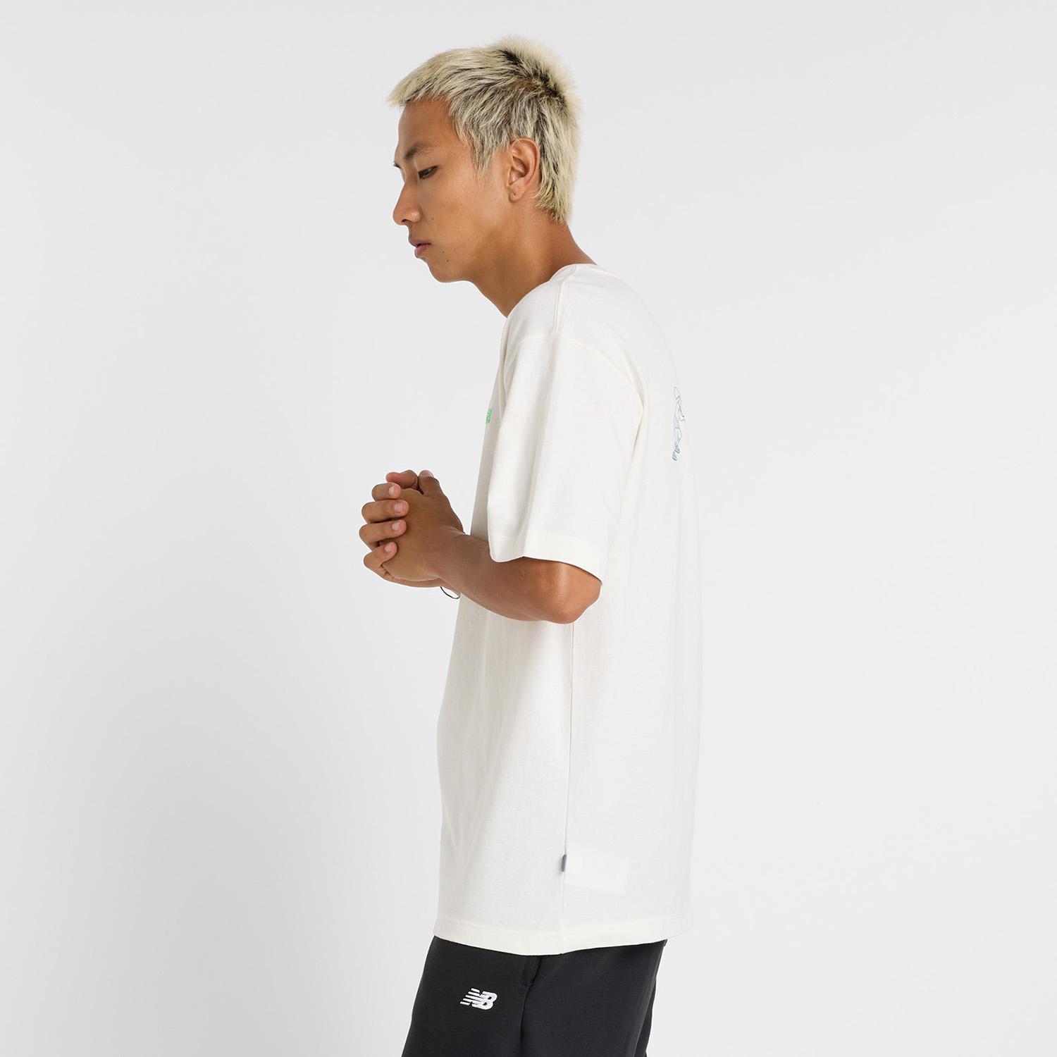 【New Balance】M テニスカートゥーンTシャツ SST 国内発送 New Balance】 ニューバランス M テニスカートゥーンTシャツ