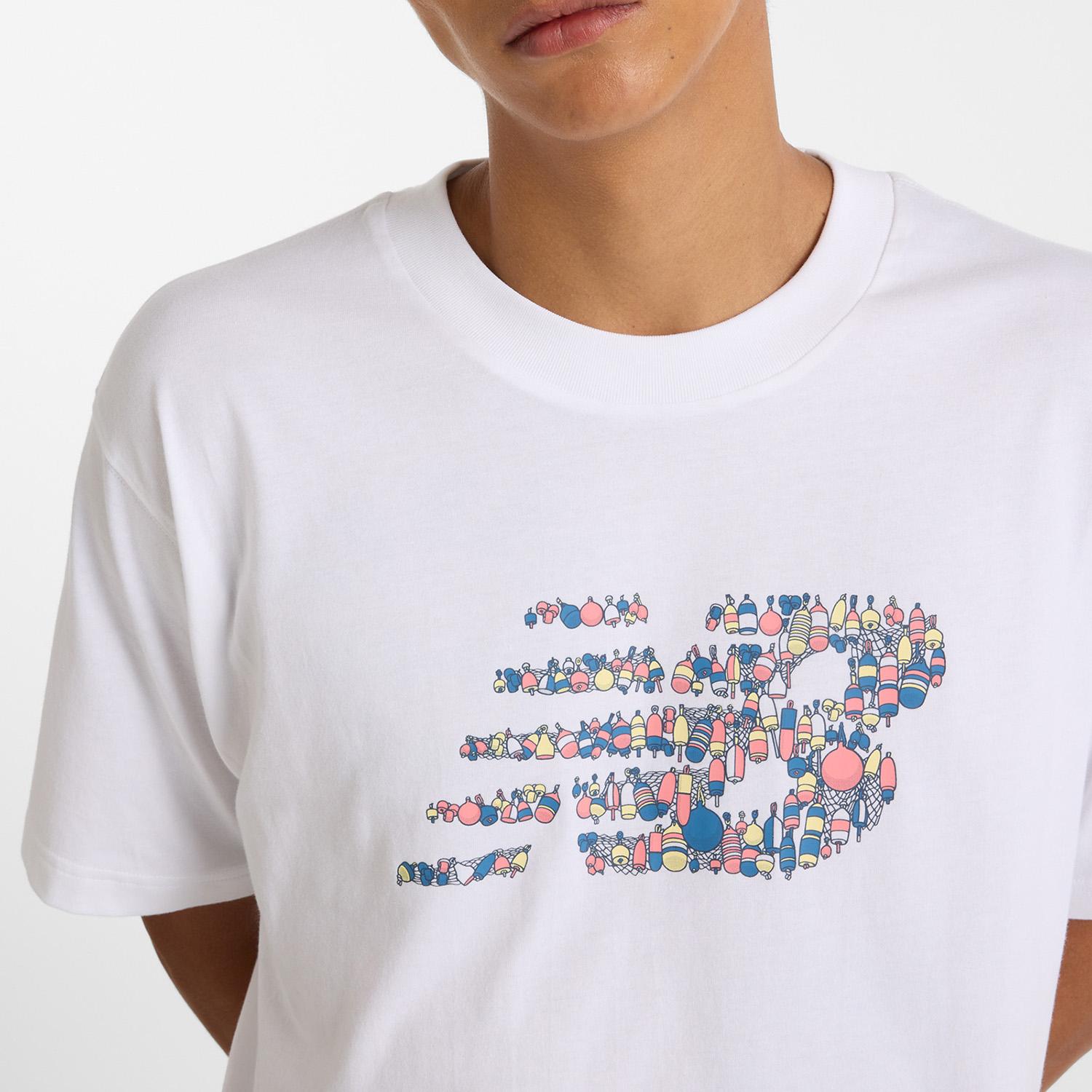 New Balance】 ニューバランス M Nautical ロゴTシャツ ショート