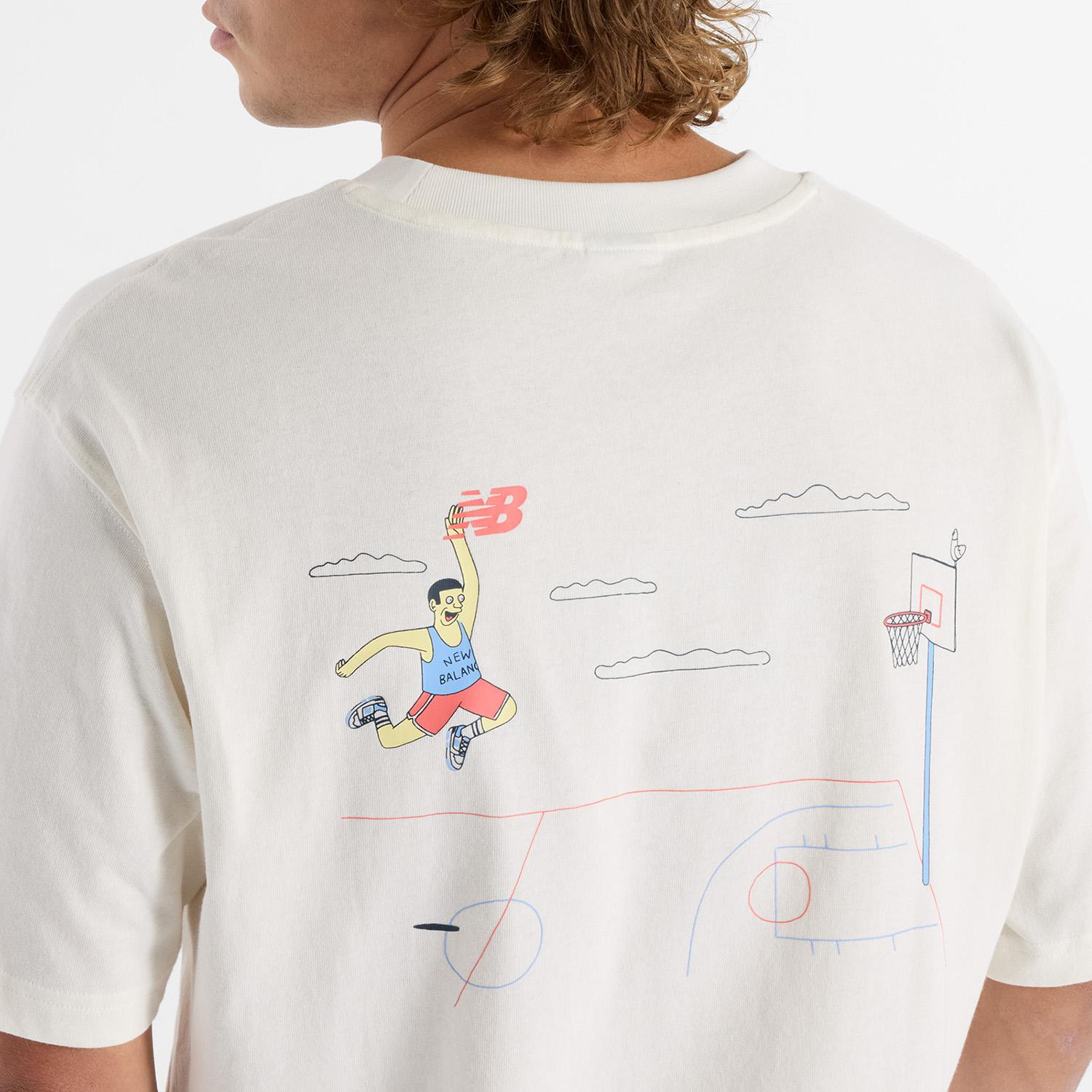 New Balance】 ニューバランス M Hoops Graphic Tシャツ ショート