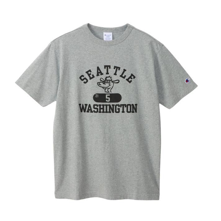 CHAMPION �V���[�g�X���[�u�e�B�[�V���c OXFORD GRAY