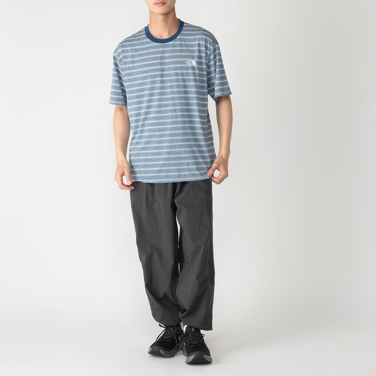 Border Line / ファクトリー・ノイズ＆AG THE NORTH FACE THE NORTH FACE S/S Free Run Border Crew｜OSHMAN'S