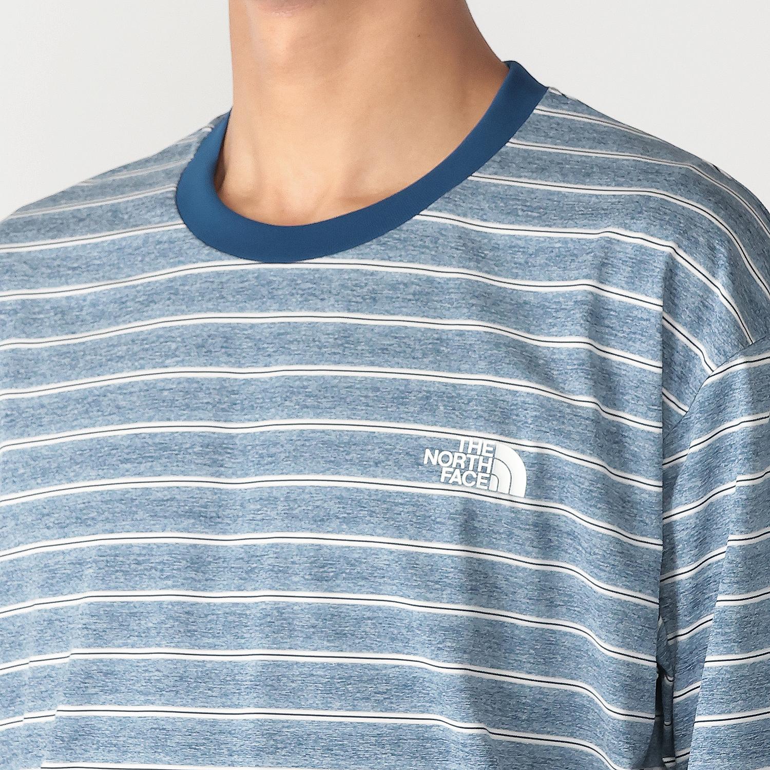 Border Line / ファクトリー・ノイズ＆AG THE NORTH FACE THE NORTH FACE S/S Free Run Border Crew｜OSHMAN'S