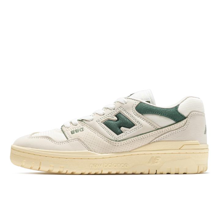 yz yNEW BALANCEz j[oX BB550LGR(D) BB550 BB550LGR OFFWHT/GRN(LGR) 23cm