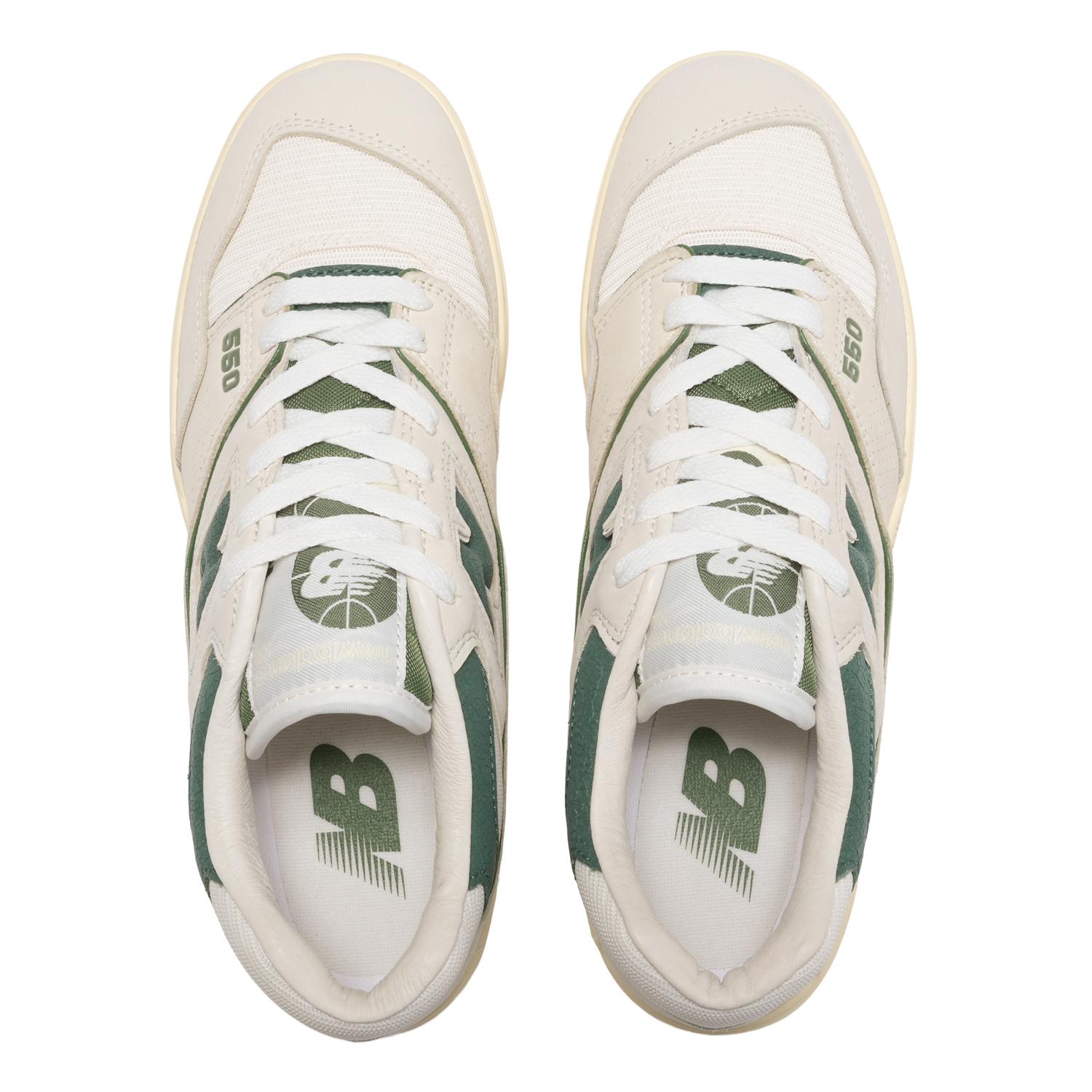 NEW BALANCE】 ニューバランス BB550LGR(D) BB550 BB550LGR OFFWHT/GRN