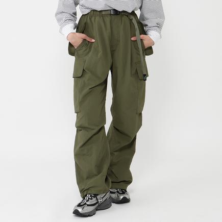 Gramicci ウィメンズナイロン6ポケットパンツ オッシュマンズSMU