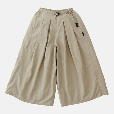 Gramicci ウィメンズナイロンフレアパンツ