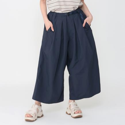 Gramicci ウィメンズナイロンフレアパンツ