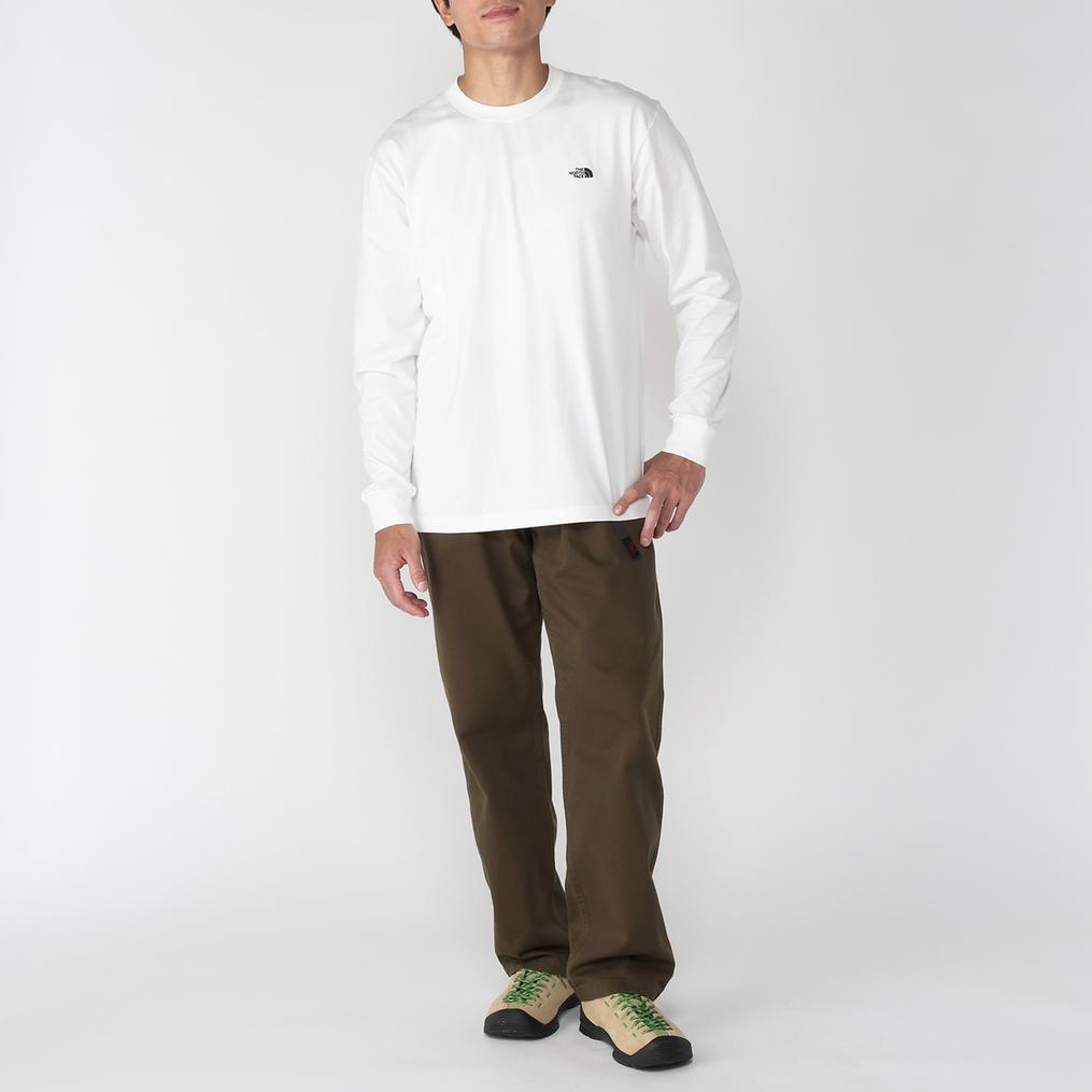 モデル：178cm / 着用サイズ：L THE NORTH FACE THE NORTH FACE L/S FLASHDRY Nuptse Cotton Tee画像2