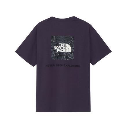 THE NORTH FACE メンズショートスリーブバックスクエアトラバースロゴティー