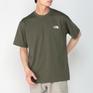 モデル：178㎝ / 着用サイズ：L THE NORTH FACE THE NORTH FACE M's S/S Back Square Traverse LogoTee画像1
