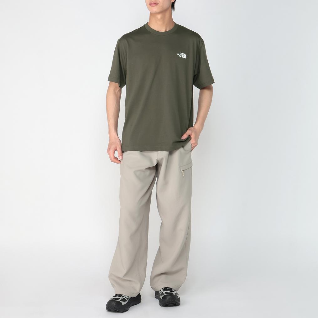  THE NORTH FACE THE NORTH FACE M's S/S Back Square Traverse LogoTee画像2
