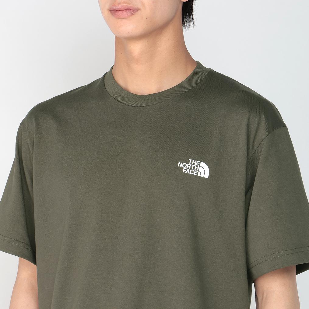  THE NORTH FACE THE NORTH FACE M's S/S Back Square Traverse LogoTee画像4