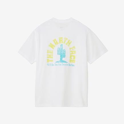 THE NORTH FACE S/Sフラッシュドライカクタスロゴティー