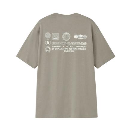 THE NORTH FACE S/Sフラッシュドライグローブグリッドコットンティー