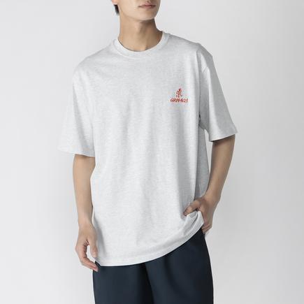 Gramicci メンズワンポイントTシャツ オッシュマンズSMU