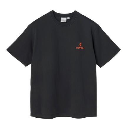 Gramicci メンズワンポイントTシャツ オッシュマンズSMU