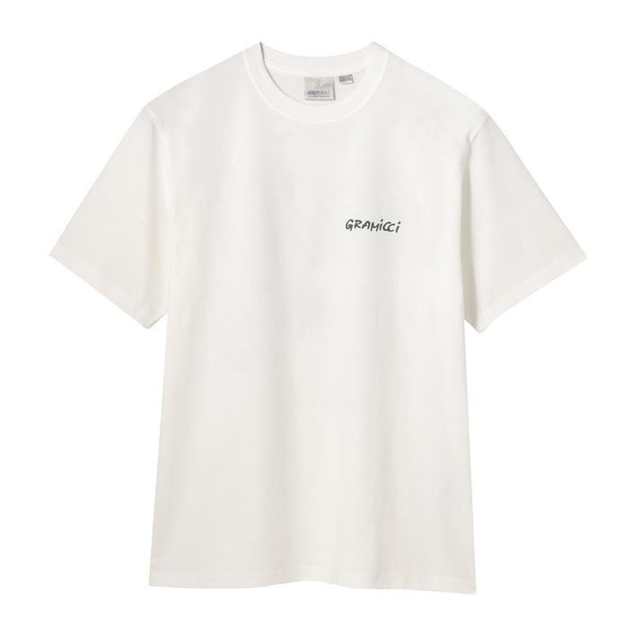 GRAMICCI M GEARED UP TEE WHITE