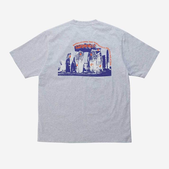 GRAMICCI M STONEHENGE TEE GREYHEATHER