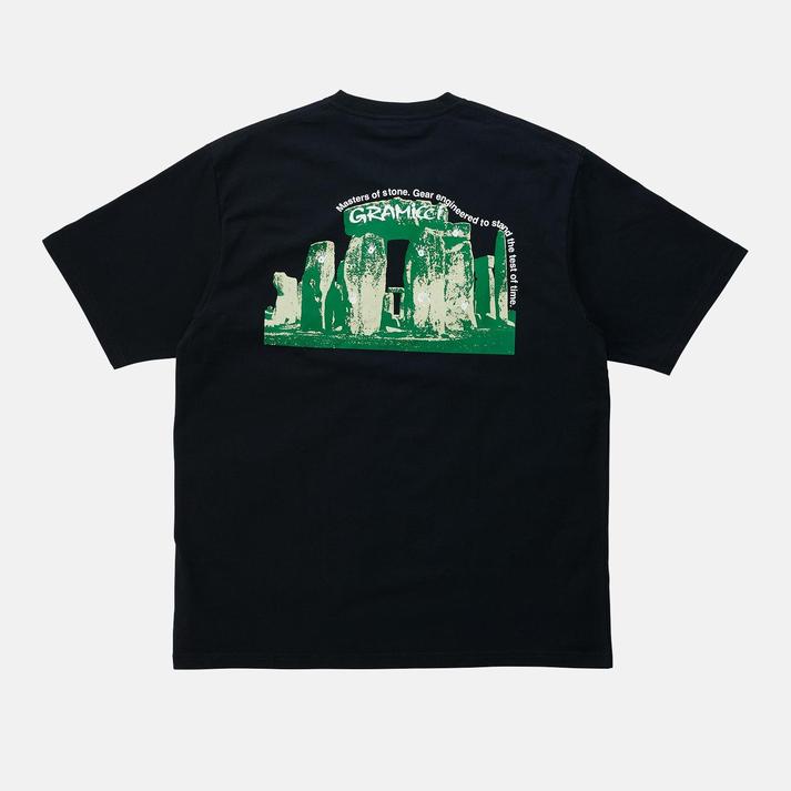 GRAMICCI M STONEHENGE TEE VINTAGE BLACK